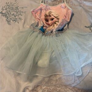 H&M Frozen Kids Costume Dress with Pink and Blue size 6-8